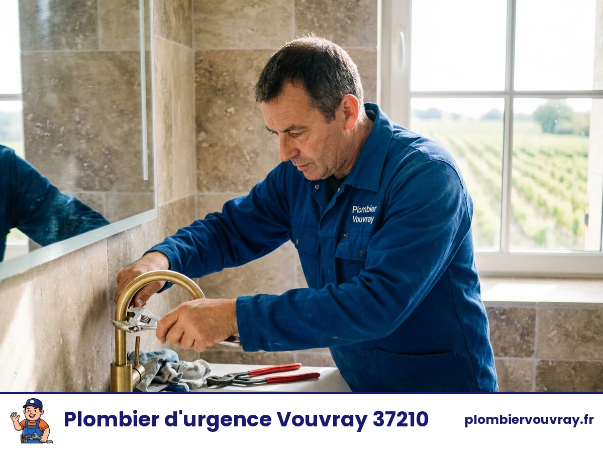 Plombier Vouvray — plombier d'urgence