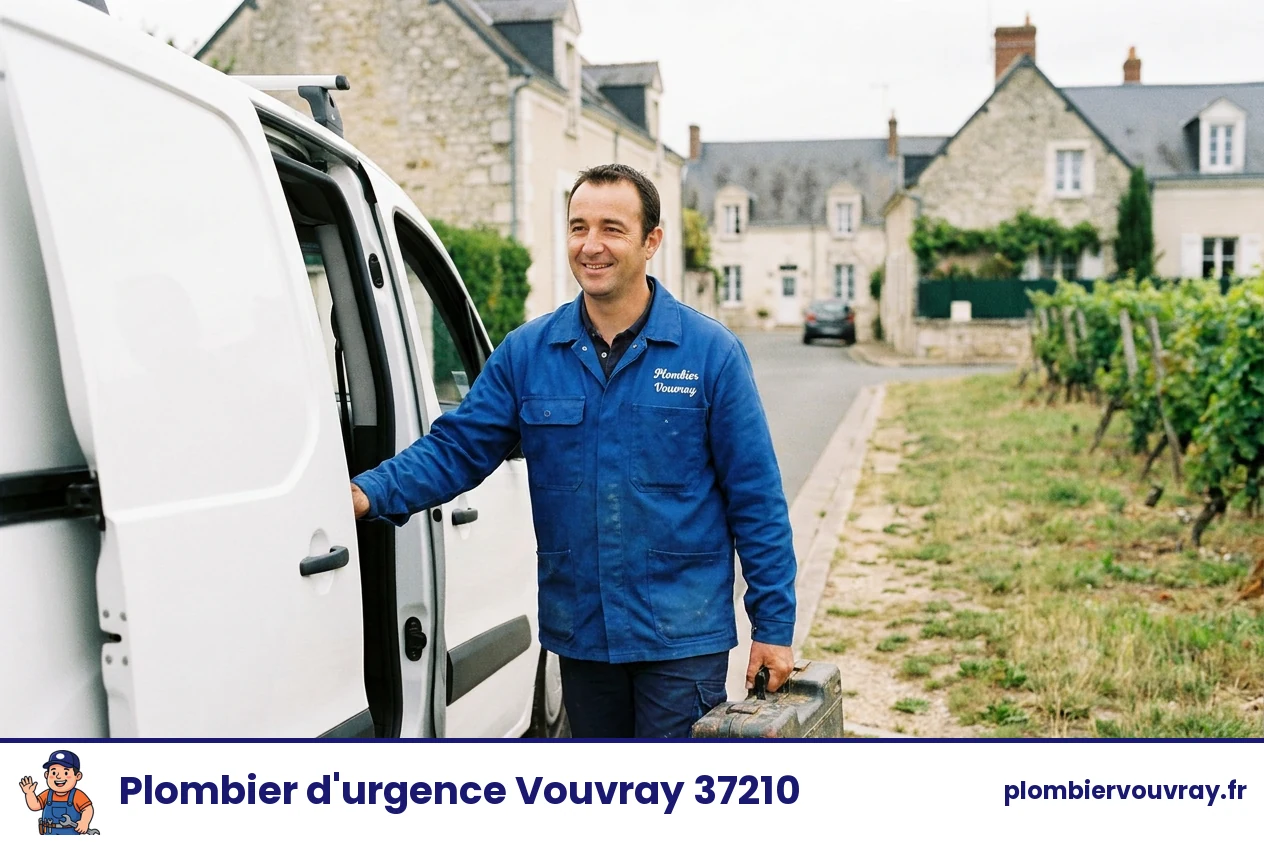 Plombier d'urgence à Vouvray