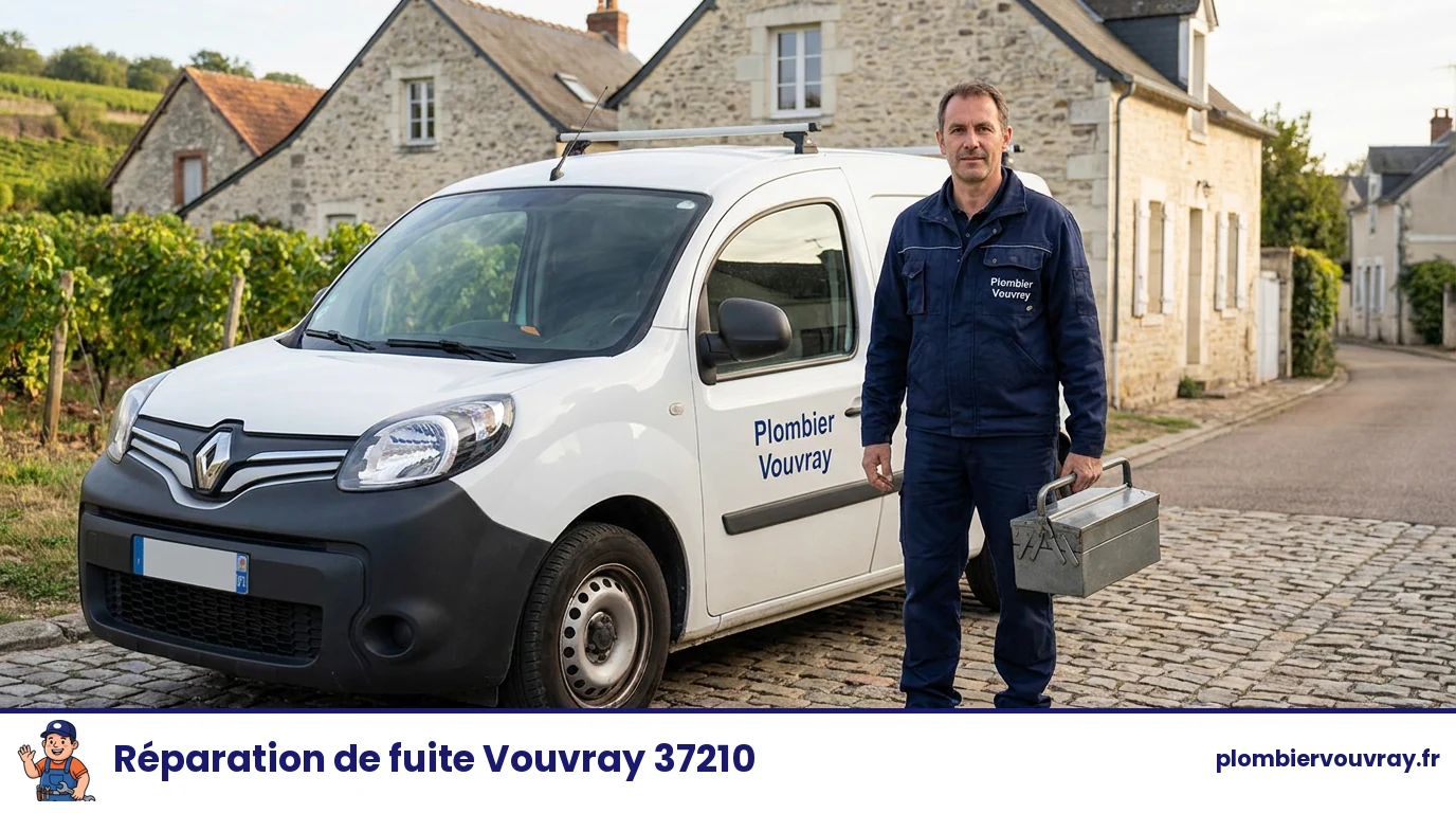 Plombier Vouvray — réparation de fuite